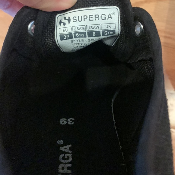 Black/White Superga 2750 Cotu Classic sneakers size 39! - Picture 8 of 8